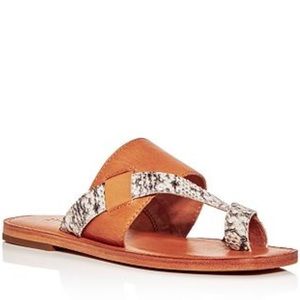 Frye Women's Felix Band Slide Flat Sandal Size 9.5